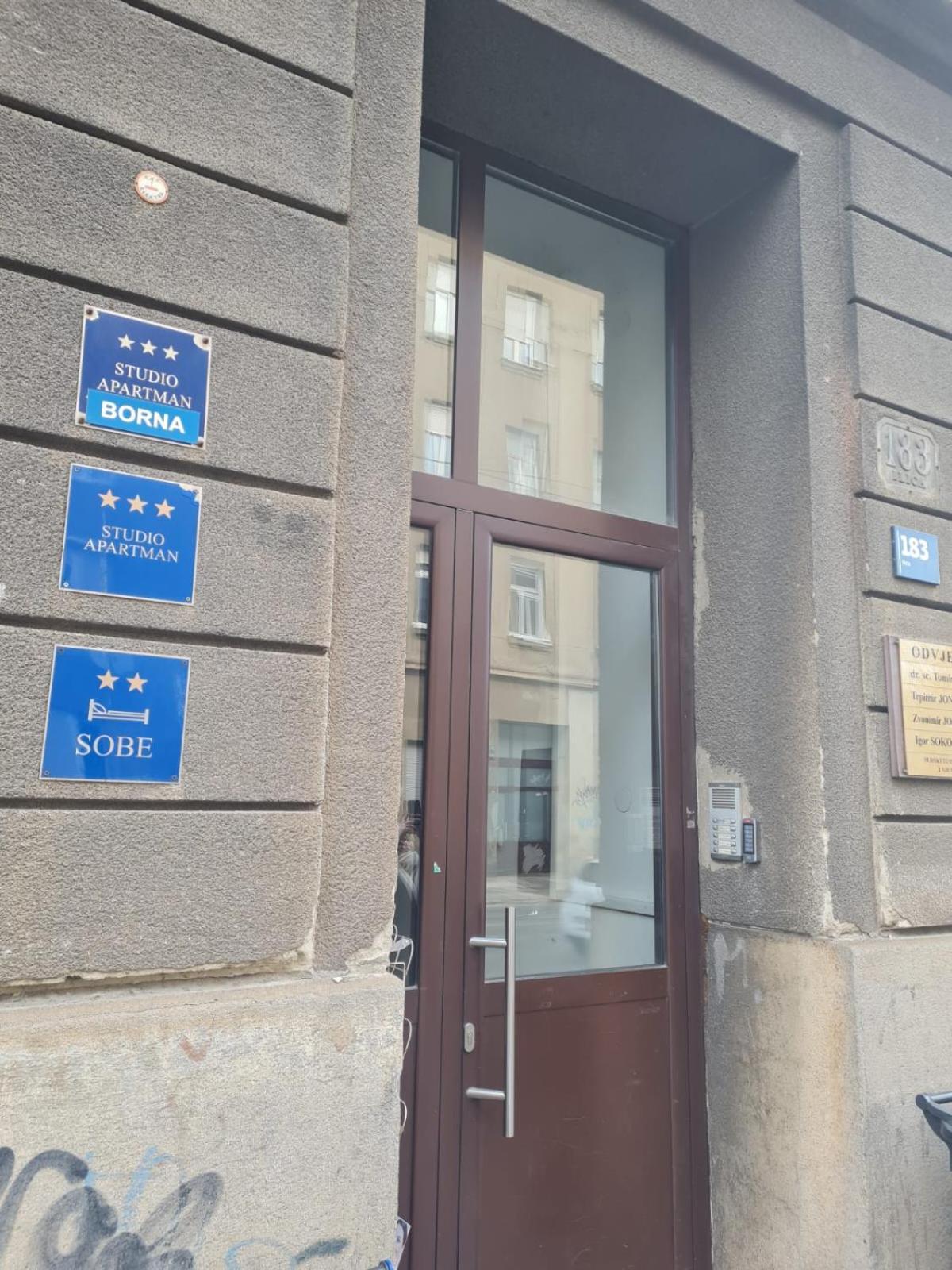 Apartments Borna Zágráb Kültér fotó